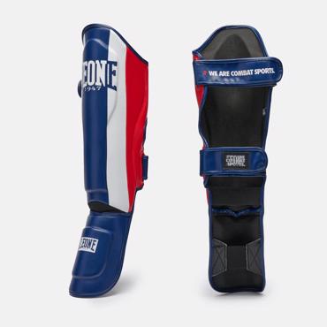 Leone Shinguards color block- Blue